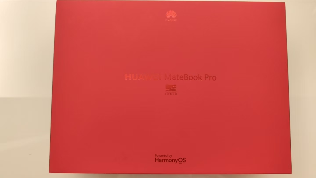 MateBook Pro with red casing