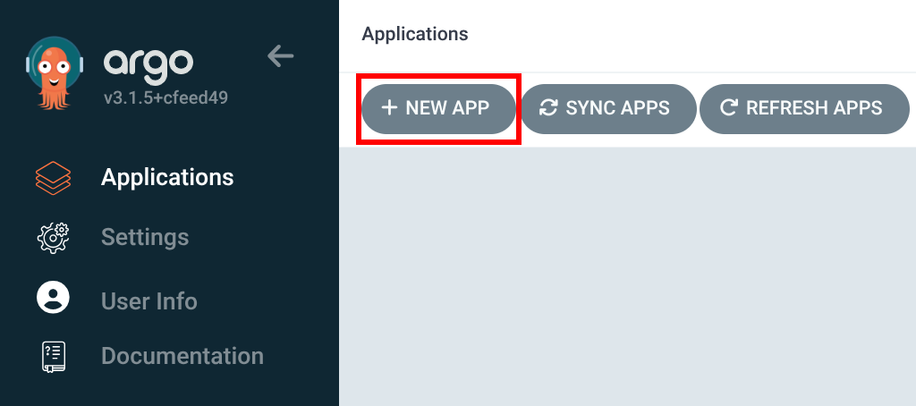 Argo CD - New App