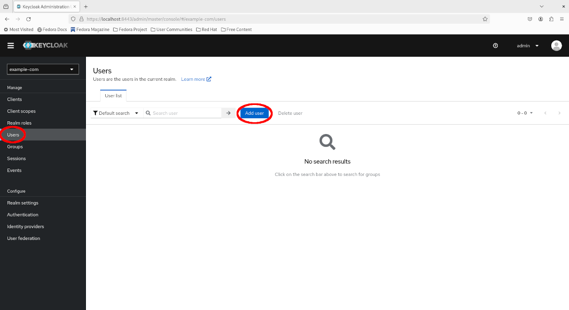example-com add new account